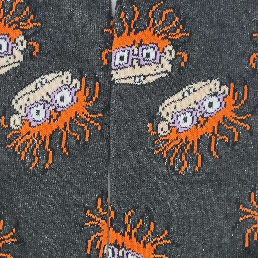 Nickelodeon‎ Rugrats Chuckie Finster Character Crew Socks All Over Print 2021